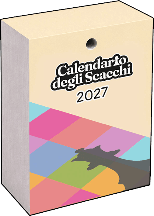 Blocchetto del Calendario degli Scacchi 2027