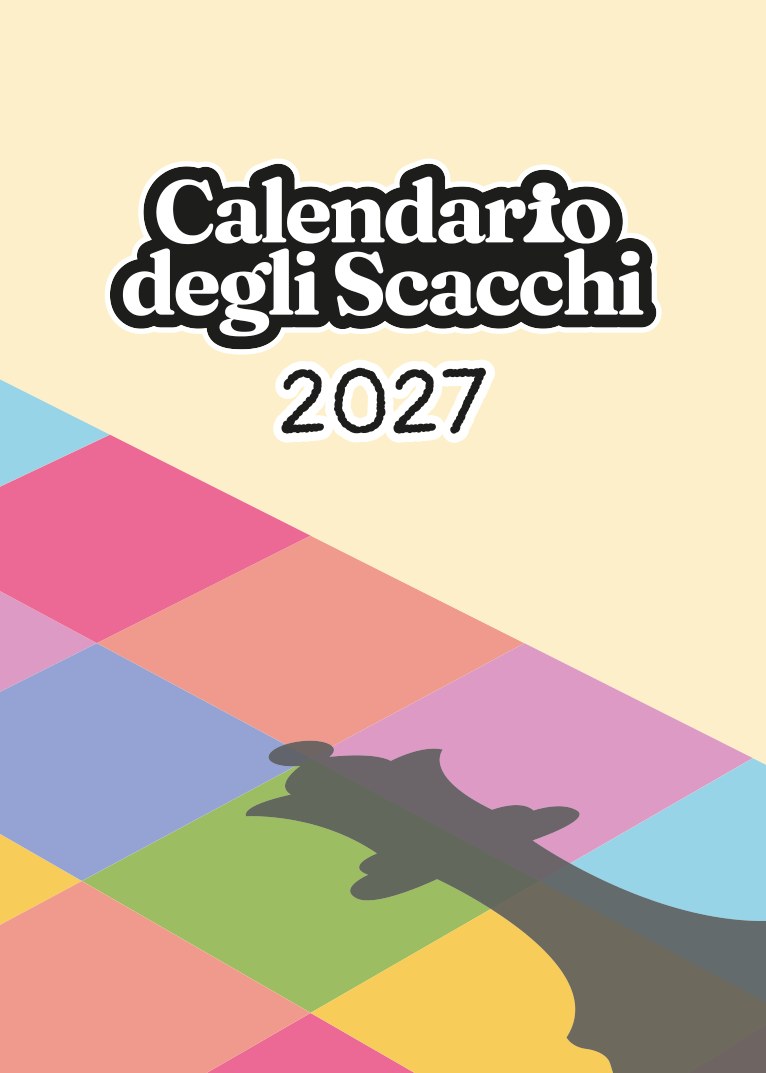 Copertina del Calendario degli Scacchi 2027